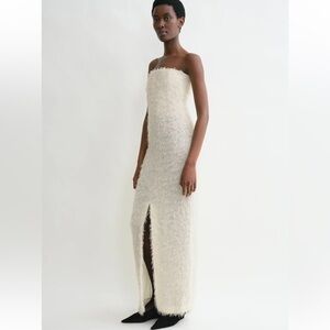 Toteme Strapless fil Coupe Maxi dress